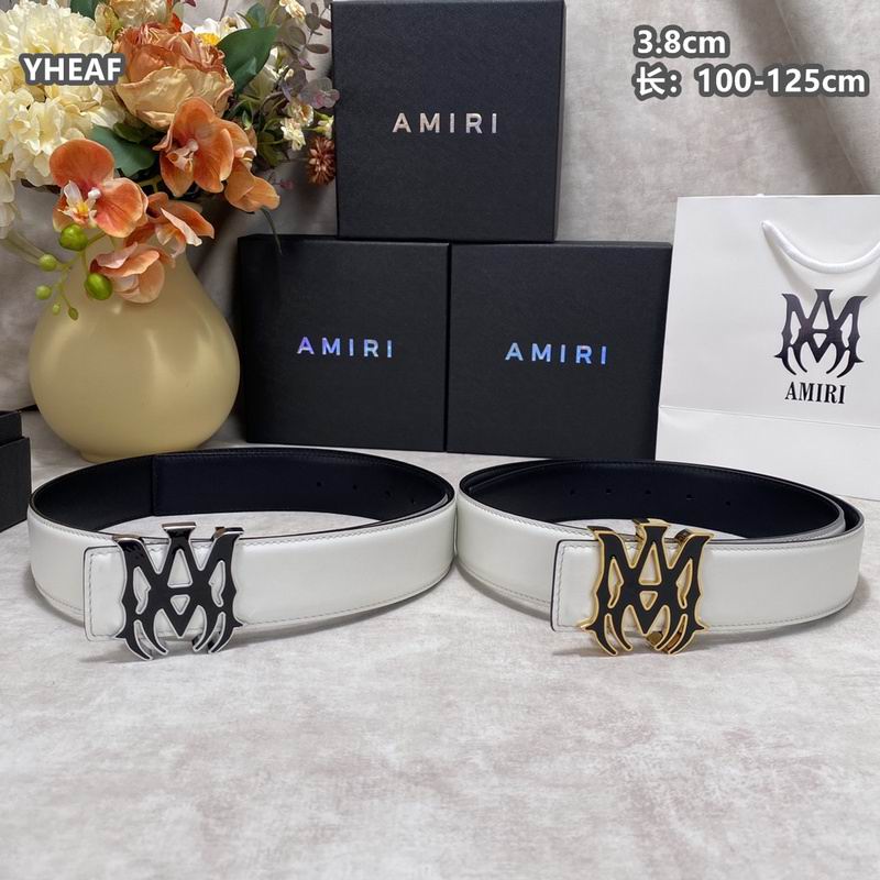 Amiri belt 38mmX100-125cm 8L38